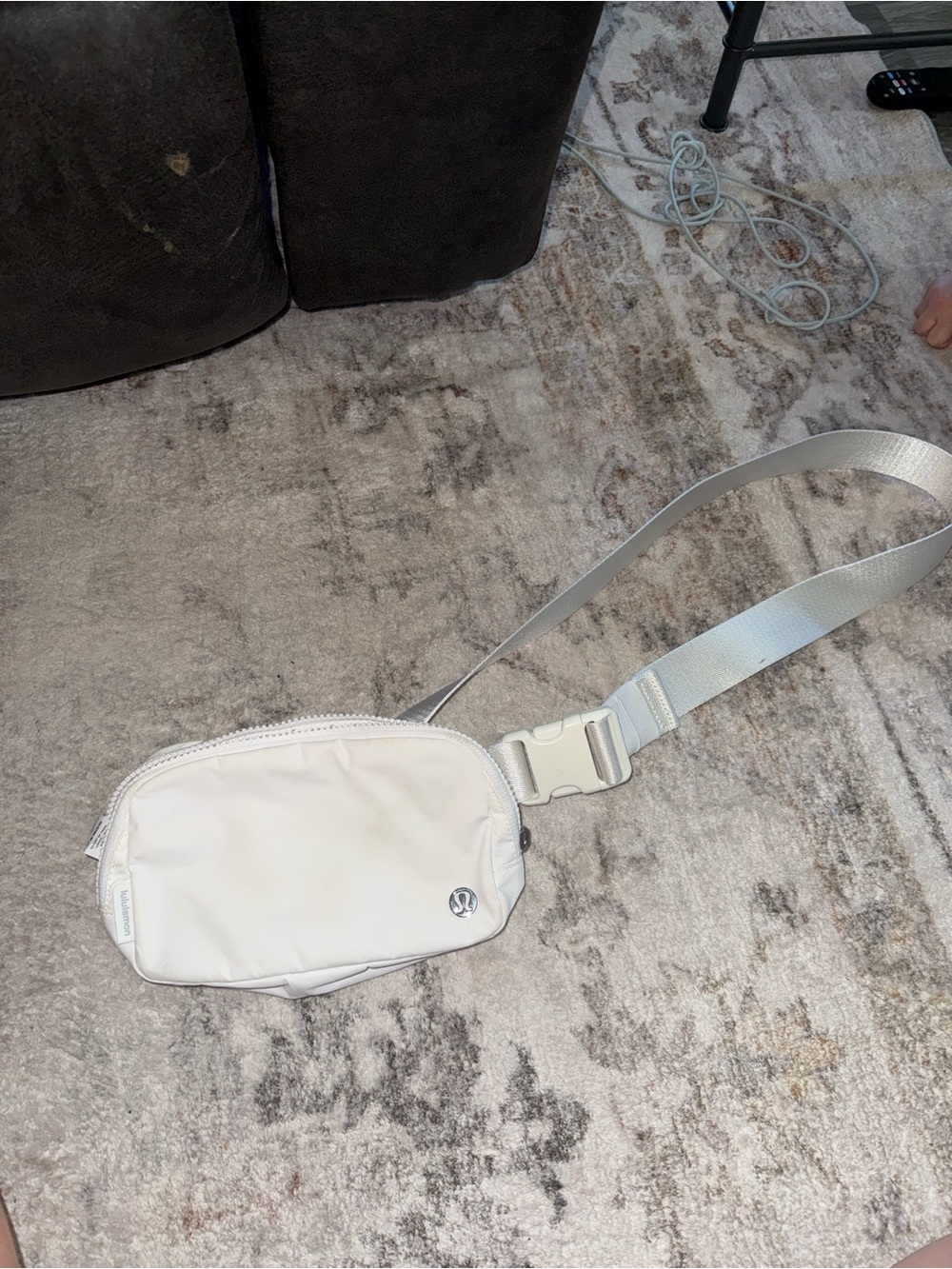 lululemon white belt bag